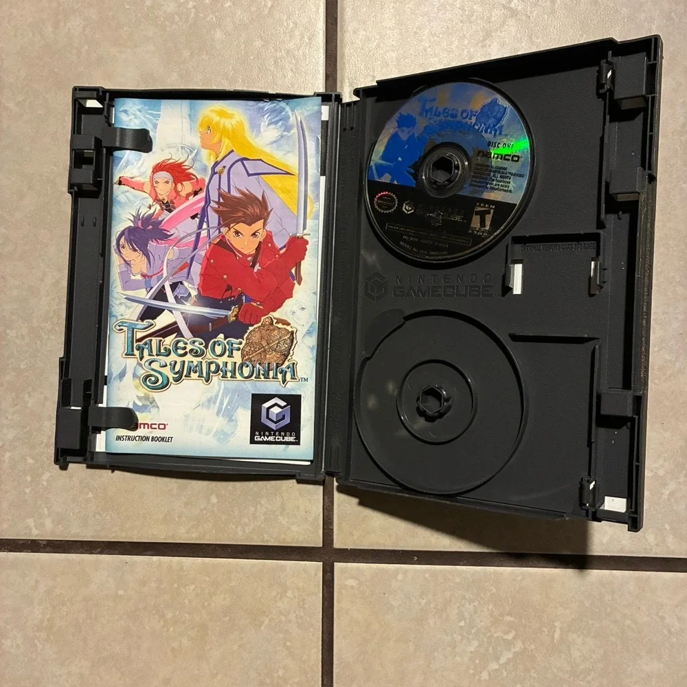 Tales of Symphonia (Nintendo GameCube 2004) MISSING DISC 2